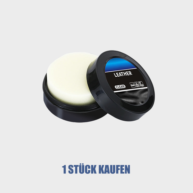 🧼 KAUFEN 2 ERHALTEN 1! ✨ Premium 2-in-1-Lederreiniger und -pfleger Creme - Tiefenreinigung mit Natürlichen Ölen für Möbel, Autositze & Accessoires 🛋️🌟