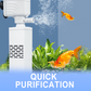 🔥🐠 3-in-1-Filter für Aquarien – Filtration, Sauerstoffierung und Wasserpumpung