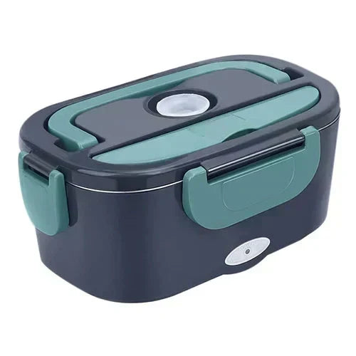 🍱 50% RABATT! 🔥 Tragbare Heiz-Lunchbox mit Edelstahl-Einsatz – Trockene Erwärmung, 12V/220V & doppelte Spannung – Ideal für Auto, Büro & Reisen ⚡