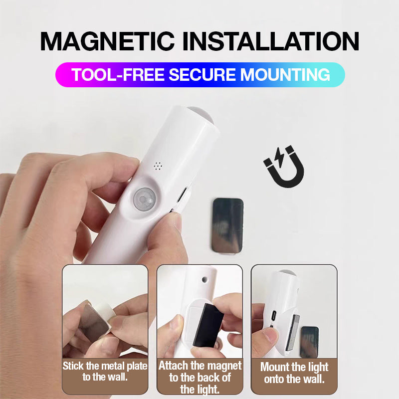 🔥 50% RABATT 🔥 Ab nur 8,99 € 🌈 ✨ Magnetische RGB-Stimmungsleuchte mit Bewegungssensor – Individuelle Beleuchtung, die Sie erkennt! ✨Winter-Gehause-Atmosphäre im Handumdrehen!