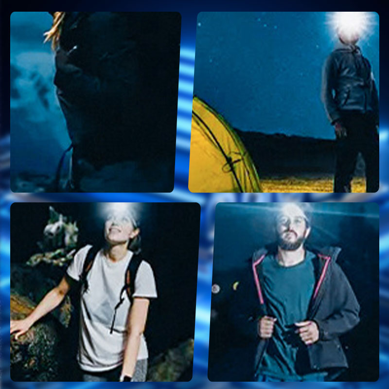 📢📢50 % Rabatt!! ⏰💡 Wiederaufladbare Stirnlampe mit Sensor | 5 Modi