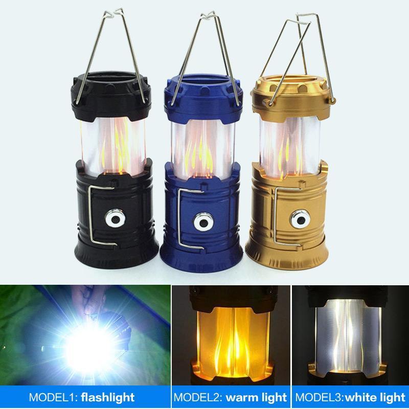 ⏳Zeitlich begrenztes Angebot: 50 % Rabatt⏰3-in-1 LED-Flammen-Campinglaterne⛺🔦