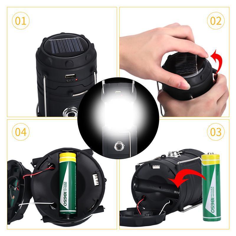 ⏳Zeitlich begrenztes Angebot: 50 % Rabatt⏰3-in-1 LED-Flammen-Campinglaterne⛺🔦