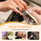 🔥🌟 2-in-1 Smart Electric Nail Clipper & Polisher ✂️ & Polisher for All Ages 👨‍👩‍👧‍👦 💅