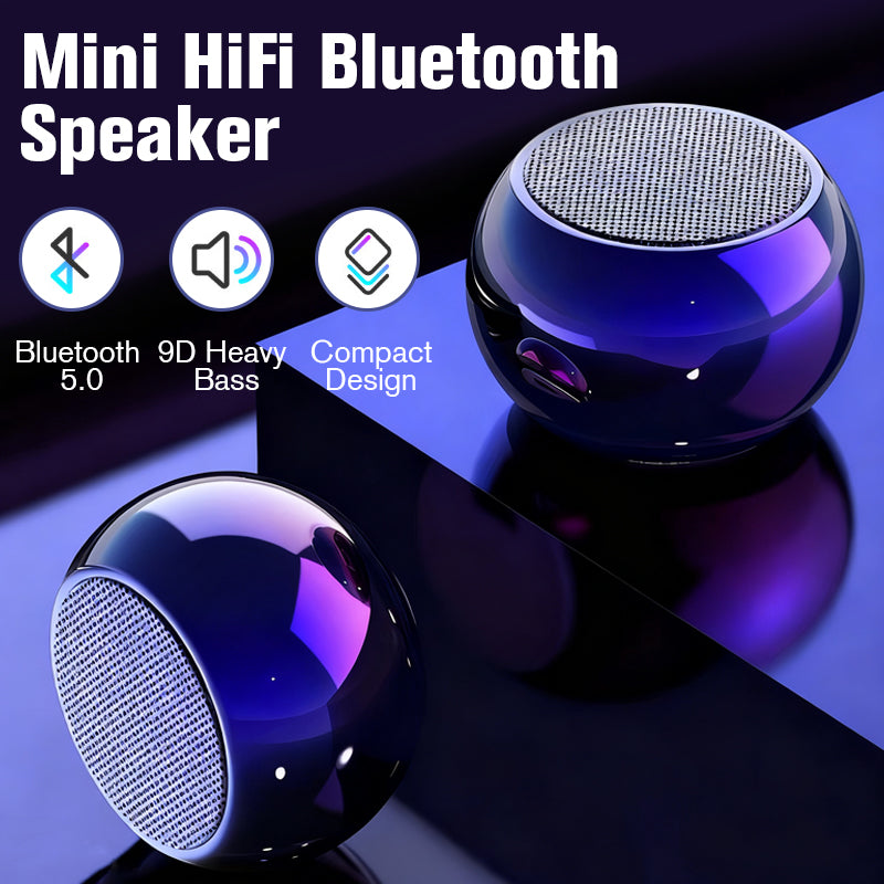 🔥 UNGLAUBLICH GÜNSTIG: Nur 6,99 € pro Stück im Paket!Je mehr Sie kaufen, desto mehr Sie sparen｜Kompakter HiFi Bluetooth Lautsprecher 🎵🔊