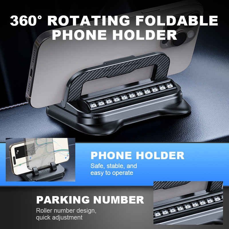 ✨📱Jetzt 50% Rabatt – ab nur 5,99 €! 🔄 Universeller 360° drehbarer & klappbarer Handyhalter – rutschfeste Basis für Schreibtisch, Auto & unterwegs. 🚗💻