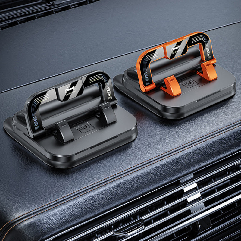 ✨📱Jetzt 50% Rabatt – ab nur 5,99 €! 🔄 Universeller 360° drehbarer & klappbarer Handyhalter – rutschfeste Basis für Schreibtisch, Auto & unterwegs. 🚗💻
