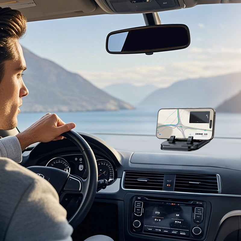 ✨📱Jetzt 50% Rabatt – ab nur 5,99 €! 🔄 Universeller 360° drehbarer & klappbarer Handyhalter – rutschfeste Basis für Schreibtisch, Auto & unterwegs. 🚗💻