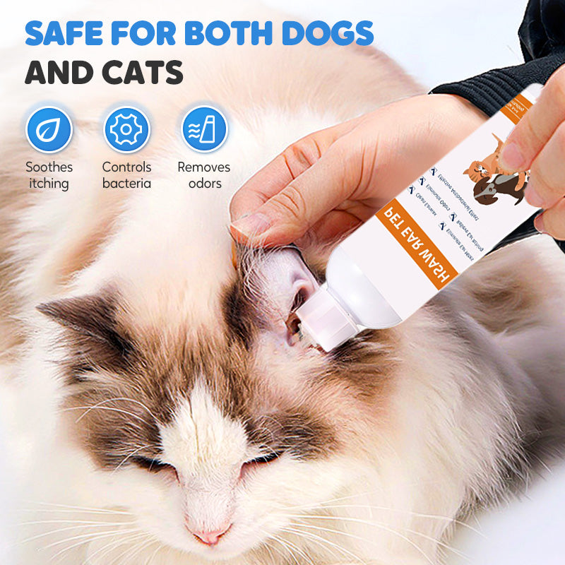 🐾 2 KAUFEN, 1 GRATIS! ✨ Der beruhigende Ohrenreiniger für sensible Hunde & Katzen - Mit hautberuhigender Aloe |  Reinigt schonend, beruhigt die Haut & beugt Entzündungen vor🌿👂