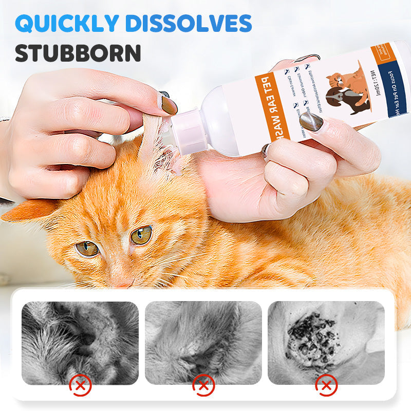 🐾 2 KAUFEN, 1 GRATIS! ✨ Der beruhigende Ohrenreiniger für sensible Hunde & Katzen - Mit hautberuhigender Aloe |  Reinigt schonend, beruhigt die Haut & beugt Entzündungen vor🌿👂