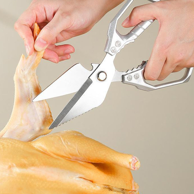 ✂️ 50% RABATT! ✨ ALLROUND-KÜCHENSCHEREHochwertig für Geflügel & Alltag, rutschfester GriffKräuter hacken & Nüsse zerbrechen – spülmaschinenfest 🍗🌿