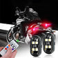 📢📢50 % Rabatt!!🥳💞 50K+ VERKAUFT! ⚡💥Tragbare LED-Warnleuchte für das Auto mit Fernbedienung