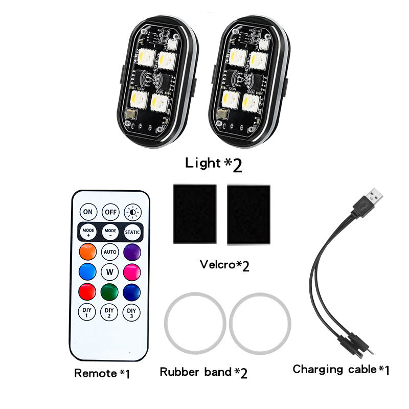📢📢50 % Rabatt!!🥳💞 50K+ VERKAUFT! ⚡💥Tragbare LED-Warnleuchte für das Auto mit Fernbedienung