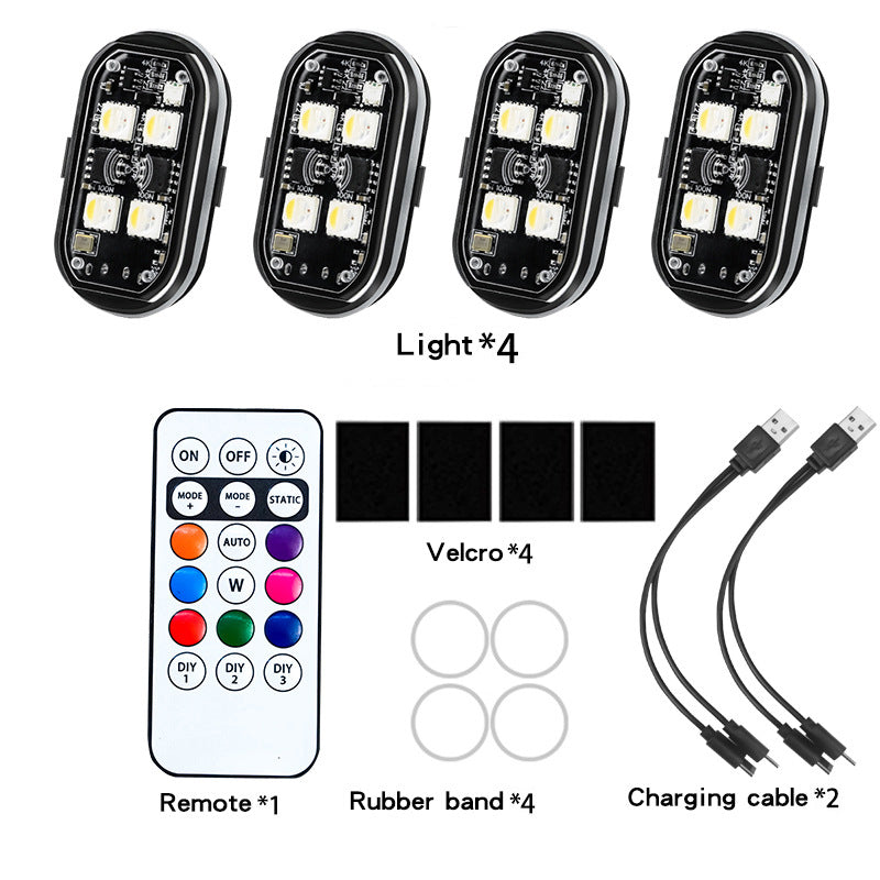 📢📢50 % Rabatt!!🥳💞 50K+ VERKAUFT! ⚡💥Tragbare LED-Warnleuchte für das Auto mit Fernbedienung