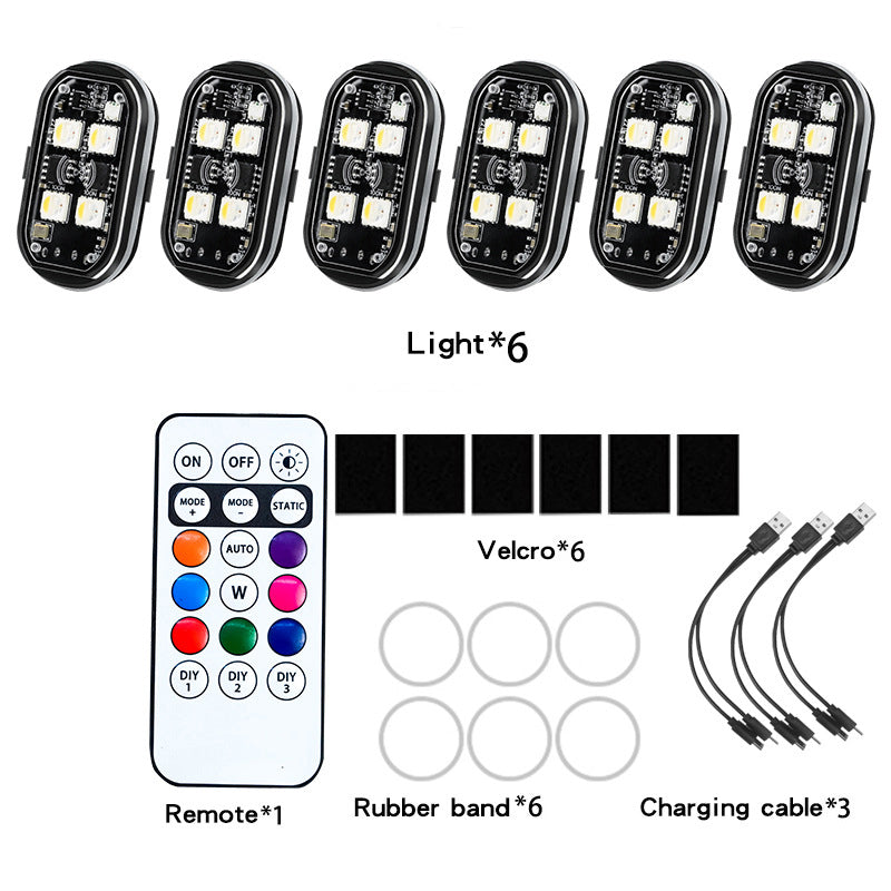 📢📢50 % Rabatt!!🥳💞 50K+ VERKAUFT! ⚡💥Tragbare LED-Warnleuchte für das Auto mit Fernbedienung