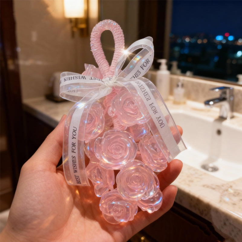 ✨ 50% RABATT | 🌹Verwandeln Sie Ihr Bad in einen duftenden Rosengarten. 💎 Mit dem handgefertigten Kristallrosen-Bouquet – luxuriöse Sinnesfreude, die bleibt.