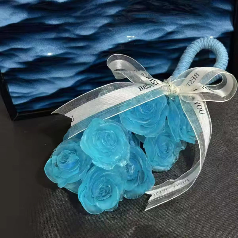 ✨ 50% RABATT | 🌹Verwandeln Sie Ihr Bad in einen duftenden Rosengarten. 💎 Mit dem handgefertigten Kristallrosen-Bouquet – luxuriöse Sinnesfreude, die bleibt.