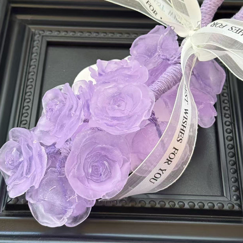 ✨ 50% RABATT | 🌹Verwandeln Sie Ihr Bad in einen duftenden Rosengarten. 💎 Mit dem handgefertigten Kristallrosen-Bouquet – luxuriöse Sinnesfreude, die bleibt.