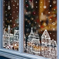 🎅Frühweihnachtsangebote – 50 % RABATT🎄Weihnachtsdorf-Fensterbilder-Set