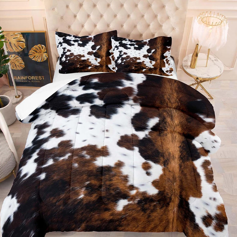 🛏️ Investiere in erholsamen Schlaf – mit 50% Rabatt! 🐄 Das kuschelige Kuhmuster-Bettwäsche-Set – stylisch & schnell geliefert für deine Wohlfühloase.ohlfühloase.