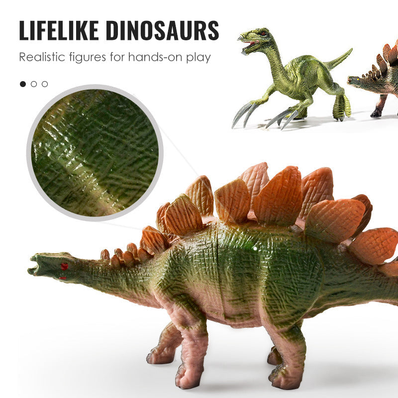 📢📢50 % RABATT!+KOSTENLOSER VERSAND⏰🥳Lustiges und lehrreiches Dinosaurier-Set für Kinder🦖🎓