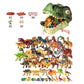 📢📢50 % RABATT!+KOSTENLOSER VERSAND⏰🥳Lustiges und lehrreiches Dinosaurier-Set für Kinder🦖🎓
