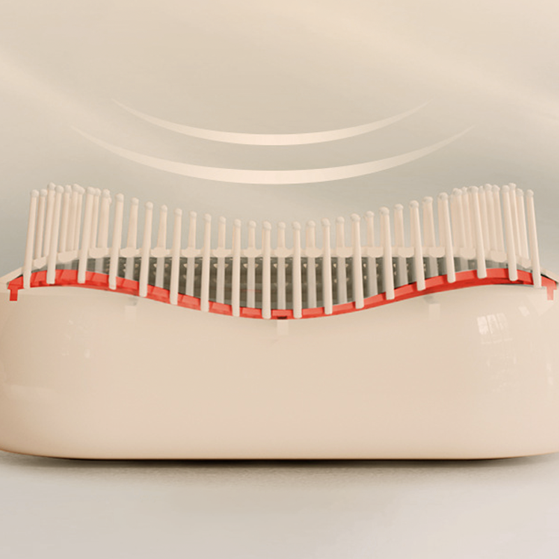 🔥🔥2. Stück nur für 7.99 €✨ Schluss mit ziepen und brechenden Haaren!💆‍♀️ Tragbare Luftkissen-Haarbürste durch jedes Haar 🌸