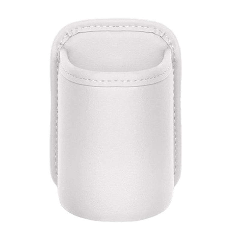 🚗🧺 Getränkehalter aus Leder für die Autotür – Große Öffnung für Getränke und Handy. Sicherer Clip-Befestigungsmechanismus. Robustes und stylisches PU-Leder. 🛡️✨