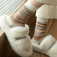 Socken im Retro-Ethno-Stil