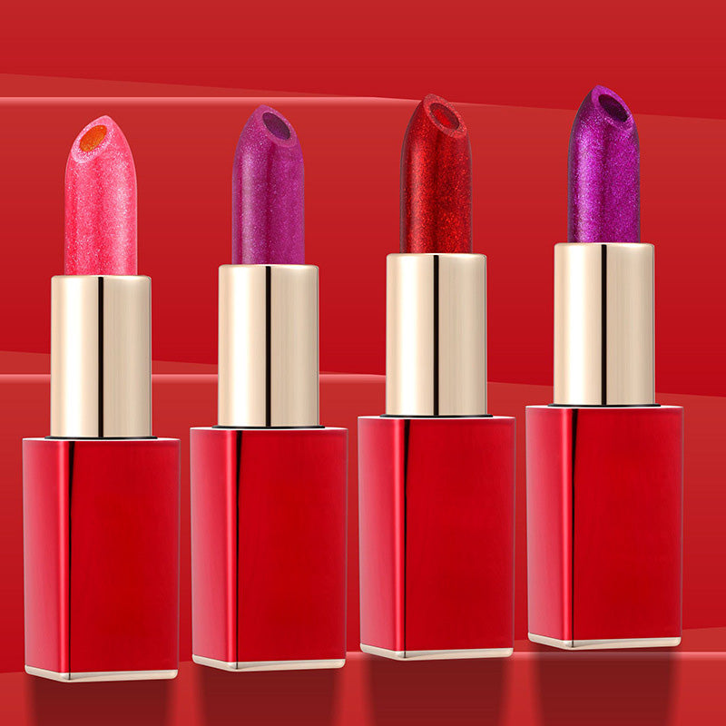 💄 KAUFE 3, ERHALTE 1 GRATIS! ✨✨Farbwechselnder Glitzer-Lippenstift – Feuchtigkeitsspendend, Lang anhaltend & Glitzer-Effekt 📦