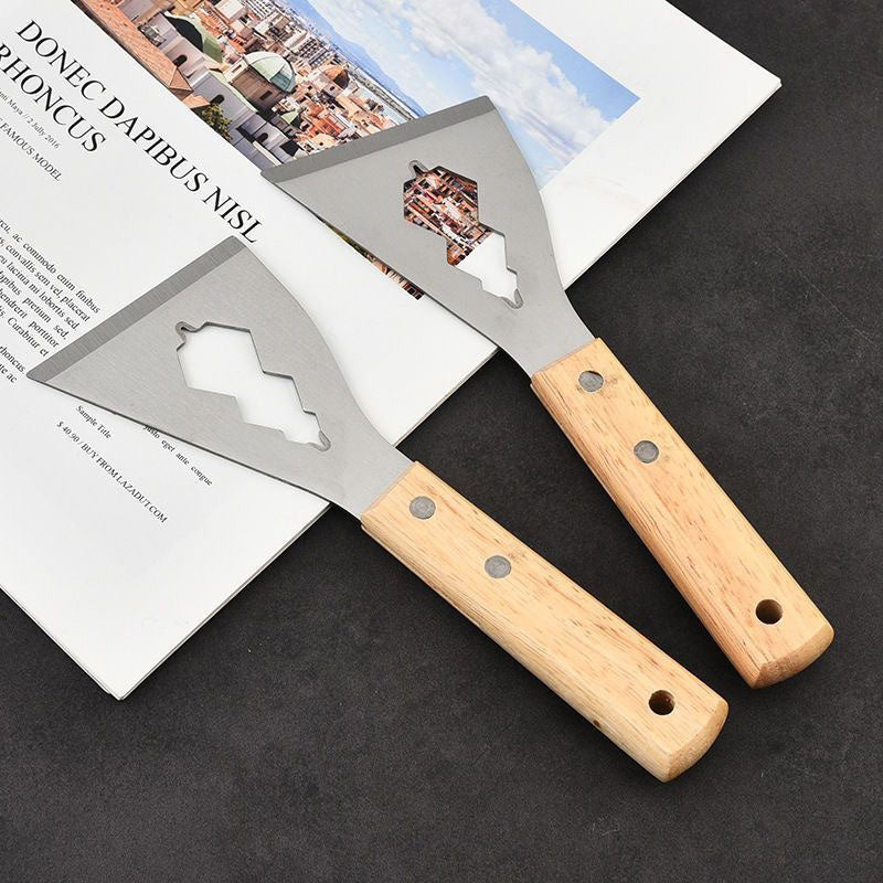 ✨🔨Alleskönner Holzgriff-Schaufel – 🎁🎁Renovations-Trend! Je mehr kaufst, desto mehr gratis! 🧰👷‍♂️Für DIY & Profis Multifunktions-Spachtel mit Holzgriff