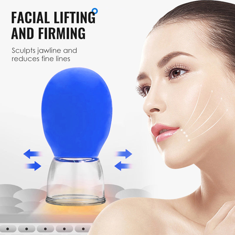 ⚡ 50% REDUZIERT | Ihre Lösung gegen Verspannungen & für Hautverjüngung. 💆‍♀️ Das Glas-Silikon-Vakuum-Set – einfach und wirksam.
