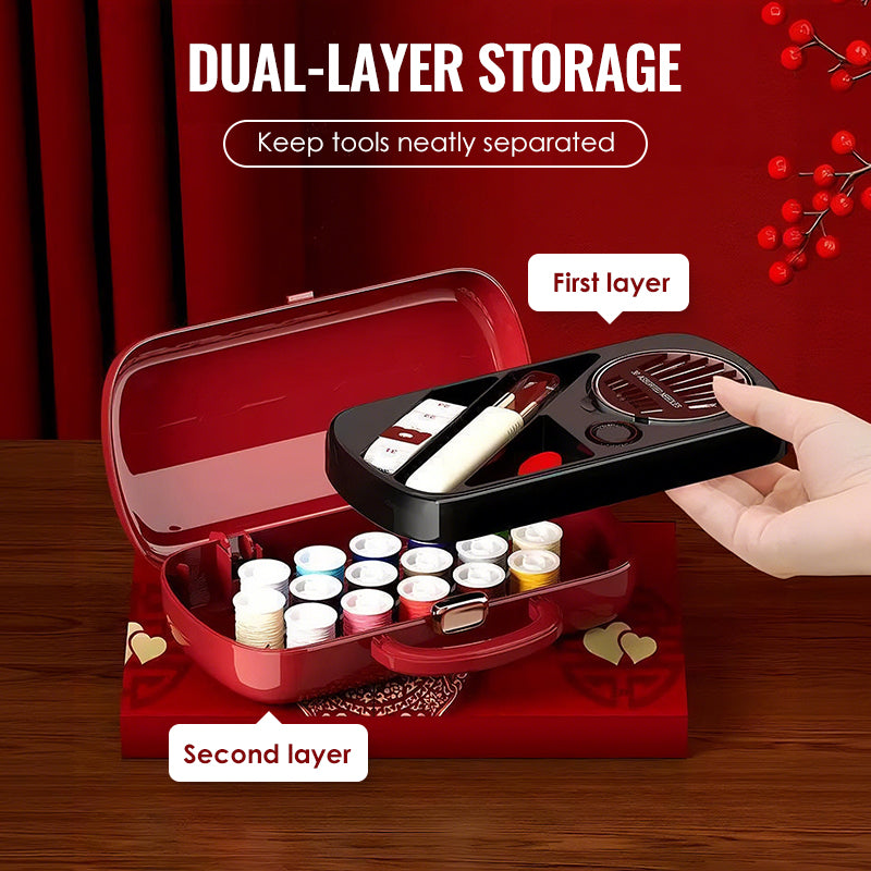 📢📢50% OFF !!⏰🧵21-teiliges tragbares Nähmaterial ✨ Ideal für DIY-Nähprojekte