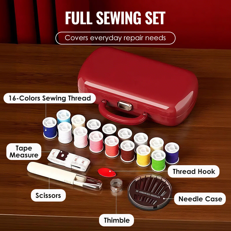 📢📢50% OFF !!⏰🧵21-teiliges tragbares Nähmaterial ✨ Ideal für DIY-Nähprojekte