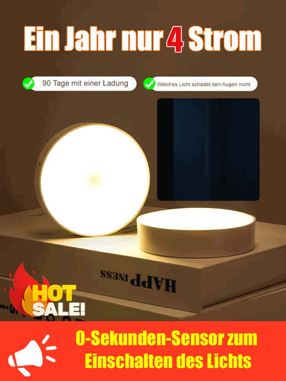 📢📢50 % Rabatt + 3 KAUFEN, 5 GRATIS 🎁🌙 Magnetisches Nachtlicht mit Körperinduktion – 0-Sek.-Sensor & 90 Tage Akku-Laufzeit ✅ | Perfekt für Flur, Kinderzimmer & Toilette ✨✨