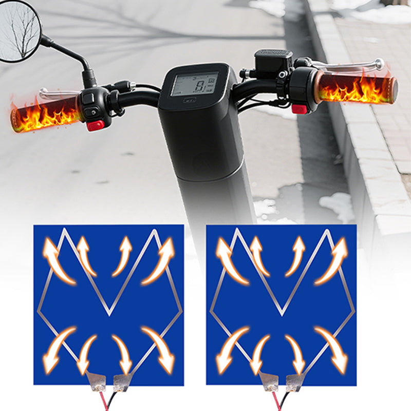 🔥🔥Bis zu 50% Rabatt + Ab 9,99 € pro Stück! 🏍️ Beheizte Motorrad-Lenkergriffe – 3-Stufen-Temperaturregelung, Einfache Installation & Komfort bei Kälte ⚡🧤