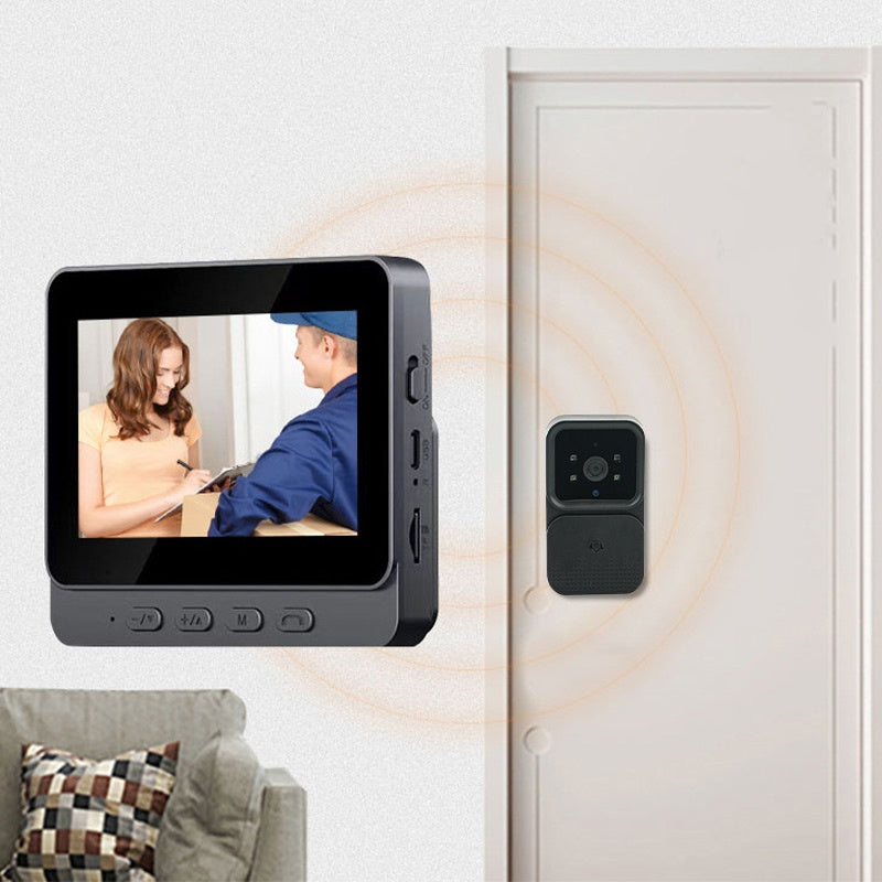 🎊Fröhliches Neujahr! 50% auf alles 🏠 WLAN-Türkamera mit Monitor für Einfamilienhaus & Wohnung 🔔