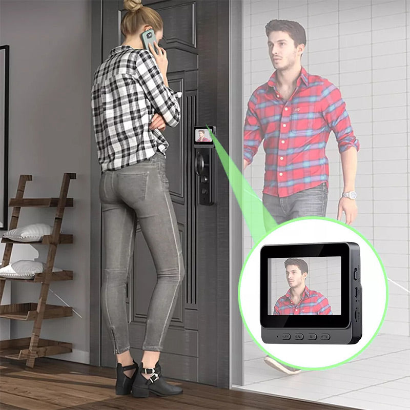 🎊Fröhliches Neujahr! 50% auf alles 🏠 WLAN-Türkamera mit Monitor für Einfamilienhaus & Wohnung 🔔
