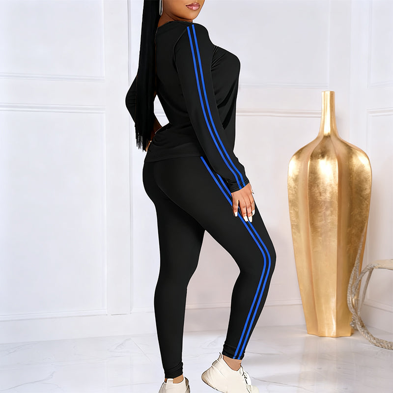 ⚡50 % RABATT +Versandkostenfrei bei 2 Artikeln!!⚡⏰2-teiliges Trainingsanzug-Set für Damen mit langen Ärmeln