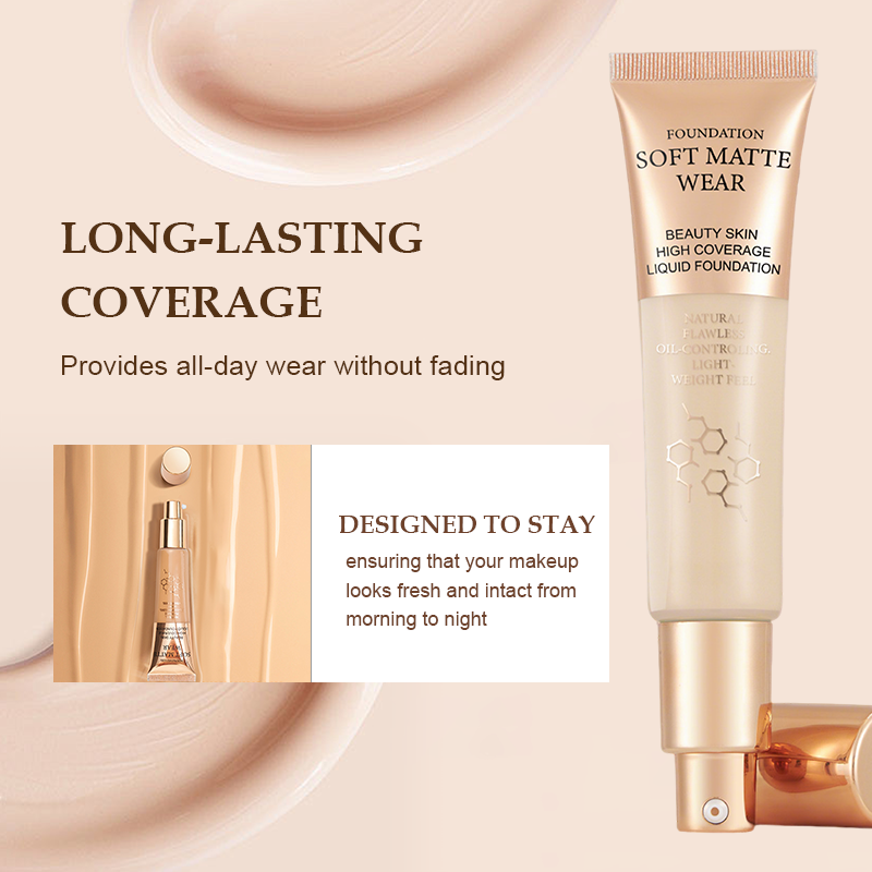 🔥 Kauf 2, erhalte 1 gratis! Geschenk: 09#🎁⏰ Langanhaltende, matte Concealer-Foundation | Hält auch bei Hitze & Feuchtigkeit stand – verdeckt Unreinheiten und verblasst nicht!✨✨