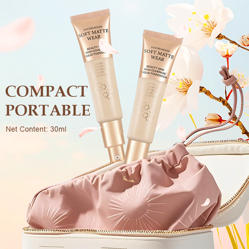 🔥 Kauf 2, erhalte 1 gratis! Geschenk: 09#🎁⏰ Langanhaltende, matte Concealer-Foundation | Hält auch bei Hitze & Feuchtigkeit stand – verdeckt Unreinheiten und verblasst nicht!✨✨