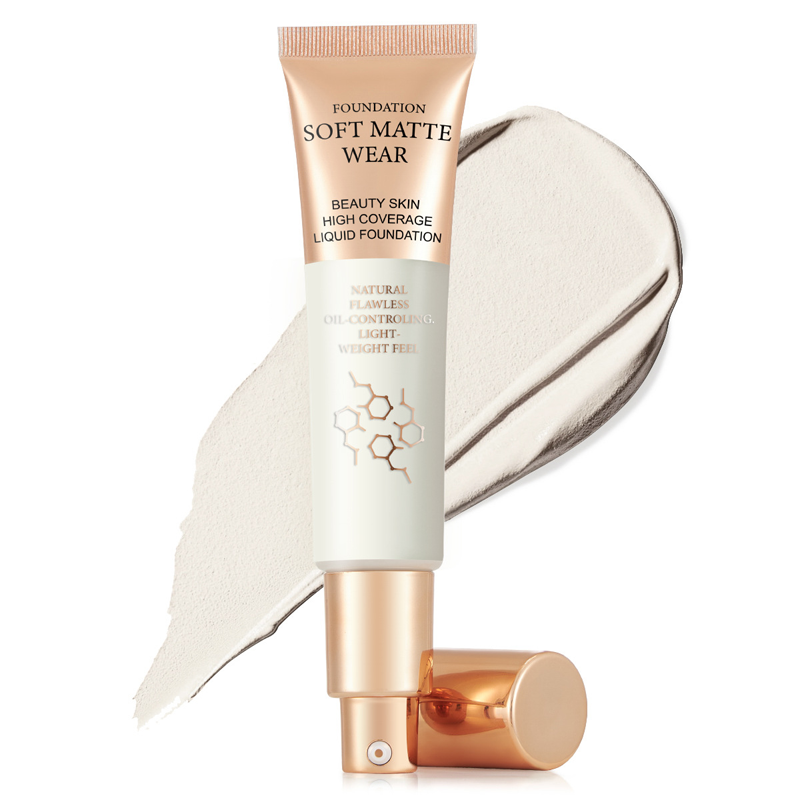 🔥 Kauf 2, erhalte 1 gratis! Geschenk: 09#🎁⏰ Langanhaltende, matte Concealer-Foundation | Hält auch bei Hitze & Feuchtigkeit stand – verdeckt Unreinheiten und verblasst nicht!✨✨