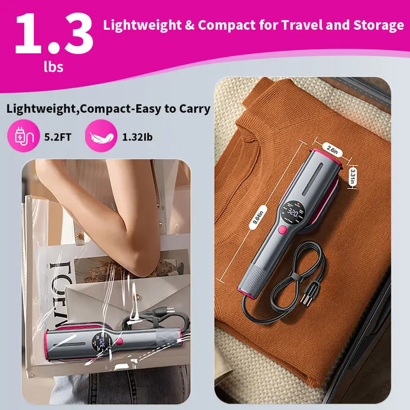 🔥 Solange der Vorrat reicht 50 % Rabatt! 🧺 Kleiderdampfer für Kleidung, Handdampfer & Bügeleisen 2 in 1, 15 Sekunden Schnellaufheizung, 100-240 V Weitspannung, perfekt als Geschenk!
