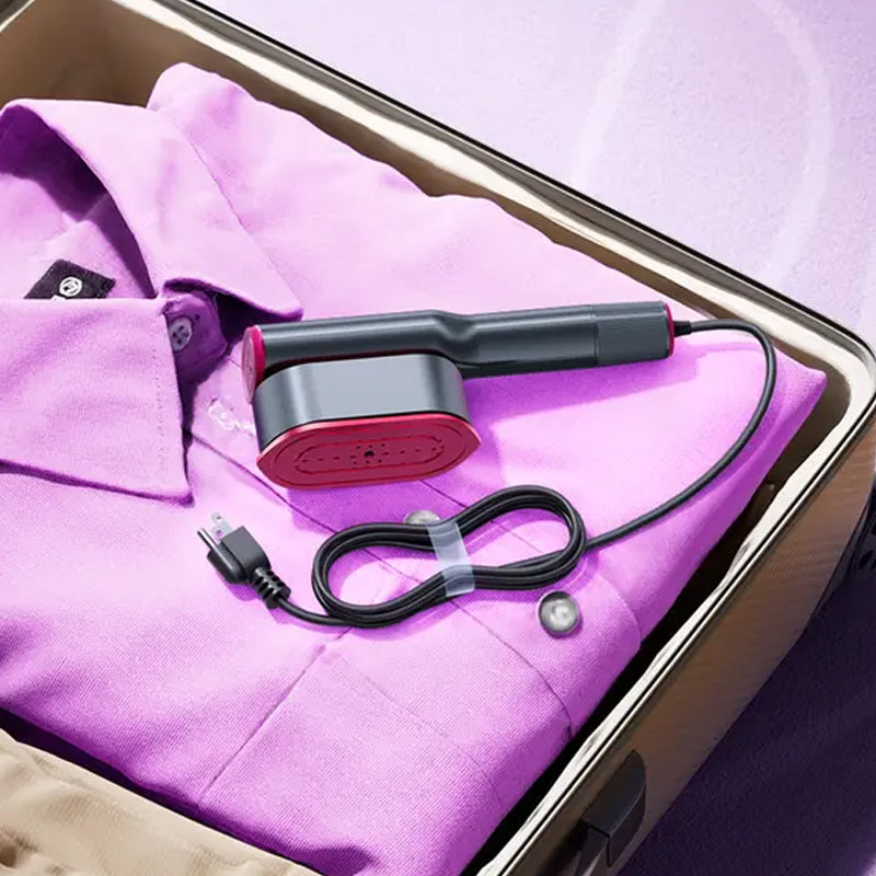 🔥 Solange der Vorrat reicht 50 % Rabatt! 🧺 Kleiderdampfer für Kleidung, Handdampfer & Bügeleisen 2 in 1, 15 Sekunden Schnellaufheizung, 100-240 V Weitspannung, perfekt als Geschenk!