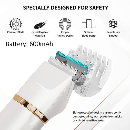 📢📢50 % Rabatt!! ⏰💥Sonderangebot – Elektrischer 3-in-1-Körperhaartrimmer für Männer