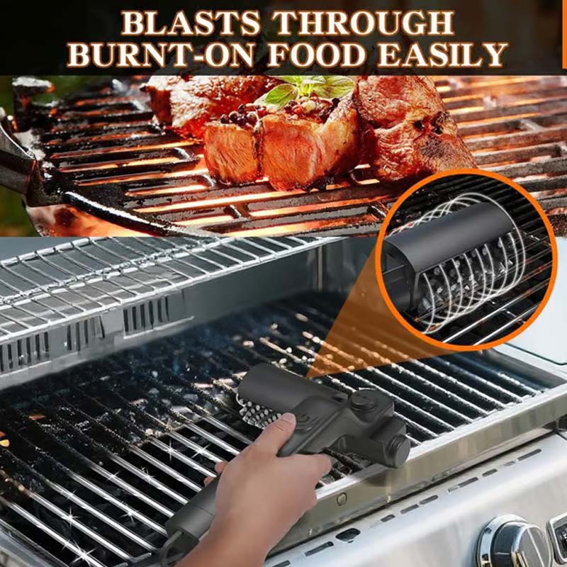💎 50% RABATT! 💎 Kabelloser elektrischer Grillreiniger – Tiefenreinigung, Schnellwechsel-Bürste & 2600mAh Akku 🔋🍖