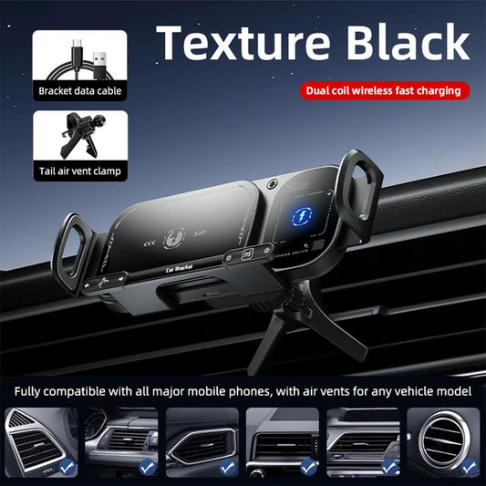 📢📢 50% Rabatt! ⏰⚡115W Kabellose Auto-Schnellladung | Halterung für alle Smartphones – Faltbar & sicher 📱