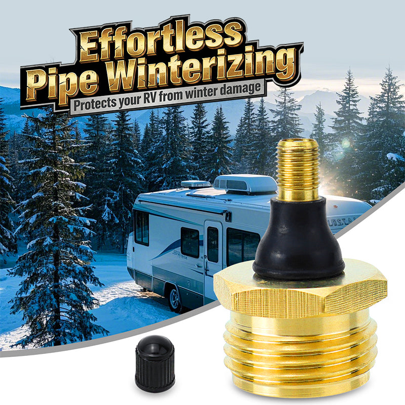 🚨 💥50% Rabatt sofort! ⚙️Hochleistungs-Ausblasadapter aus Messing für Wohnmobil-Verrohrung