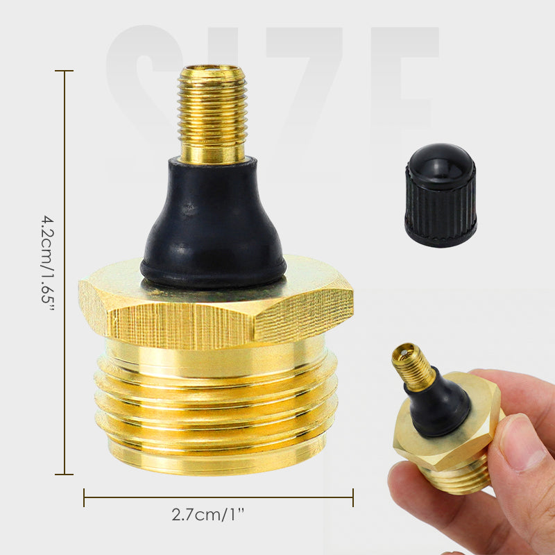 🚨 💥50% Rabatt sofort! ⚙️Hochleistungs-Ausblasadapter aus Messing für Wohnmobil-Verrohrung