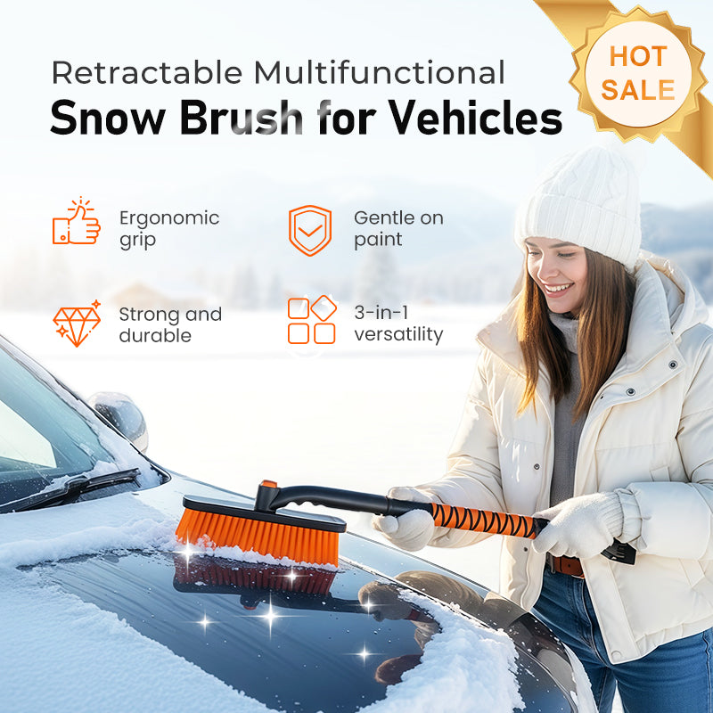 ❄️ 50% Rabatt | Einziehbare Multifunktions-Schneebürste für Fahrzeuge ⚡ 🚗 Nur solange der Vorrat reicht! Jetzt zuschlagen & Zeit sparen!